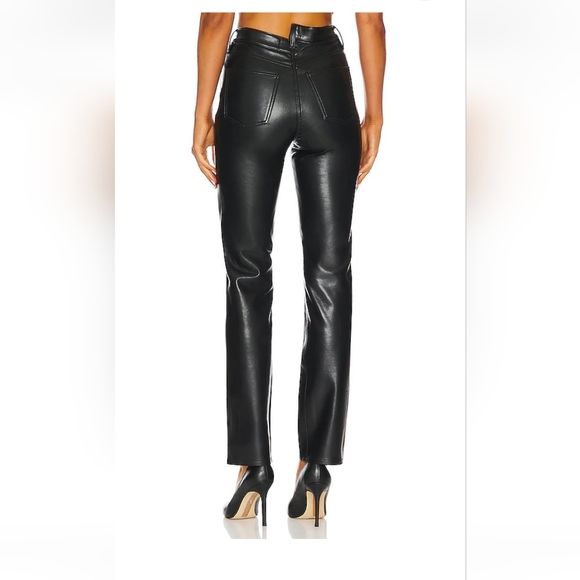 Agolde recycled leather pants - Picture 2 of 6